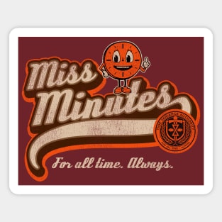 Miss Minutes Worn Magnet